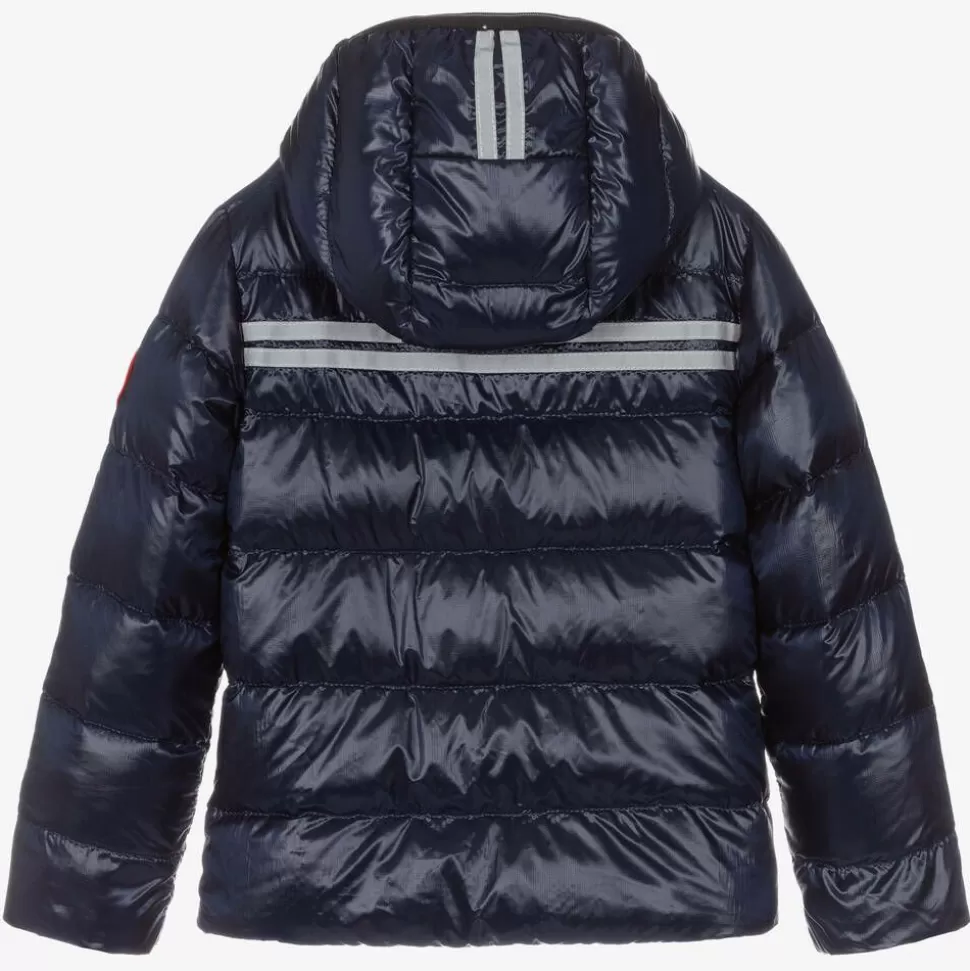 Canada Goose Blue Down Padded Crofton Jacket^BOY Coats & Jackets | Coats & Jackets