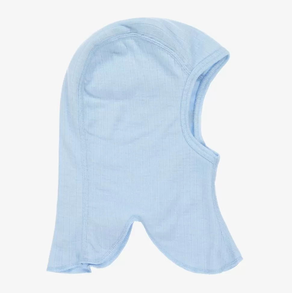 Joha Blue Merino Wool Balaclava^ Hats