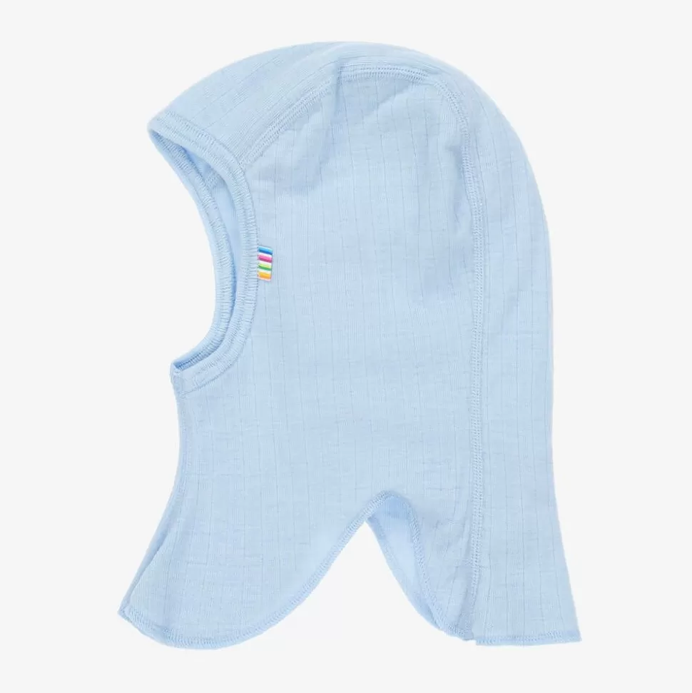 Joha Blue Merino Wool Balaclava^ Hats