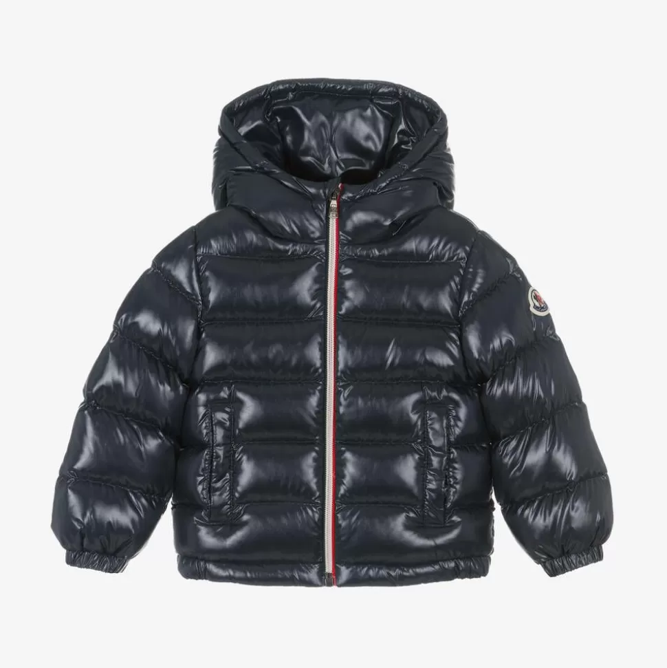 Moncler Enfant Blue New Aubert Down Puffer Jacket^ Coats & Jackets