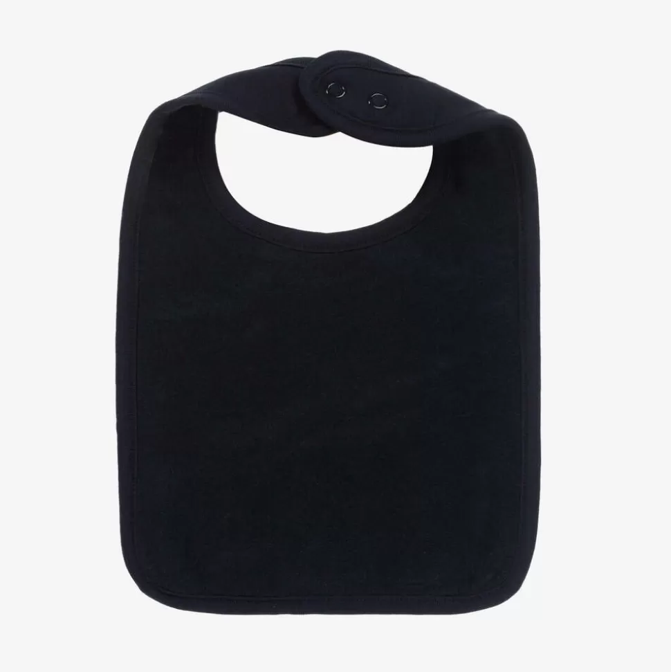 NAME IT Blue Organic Cotton Festive Motif Bib^ Feeding Accessories