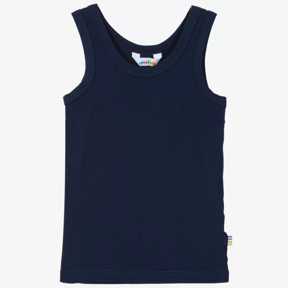 Joha Blue Organic Viscose Bamboo Vest^BOY Underwear