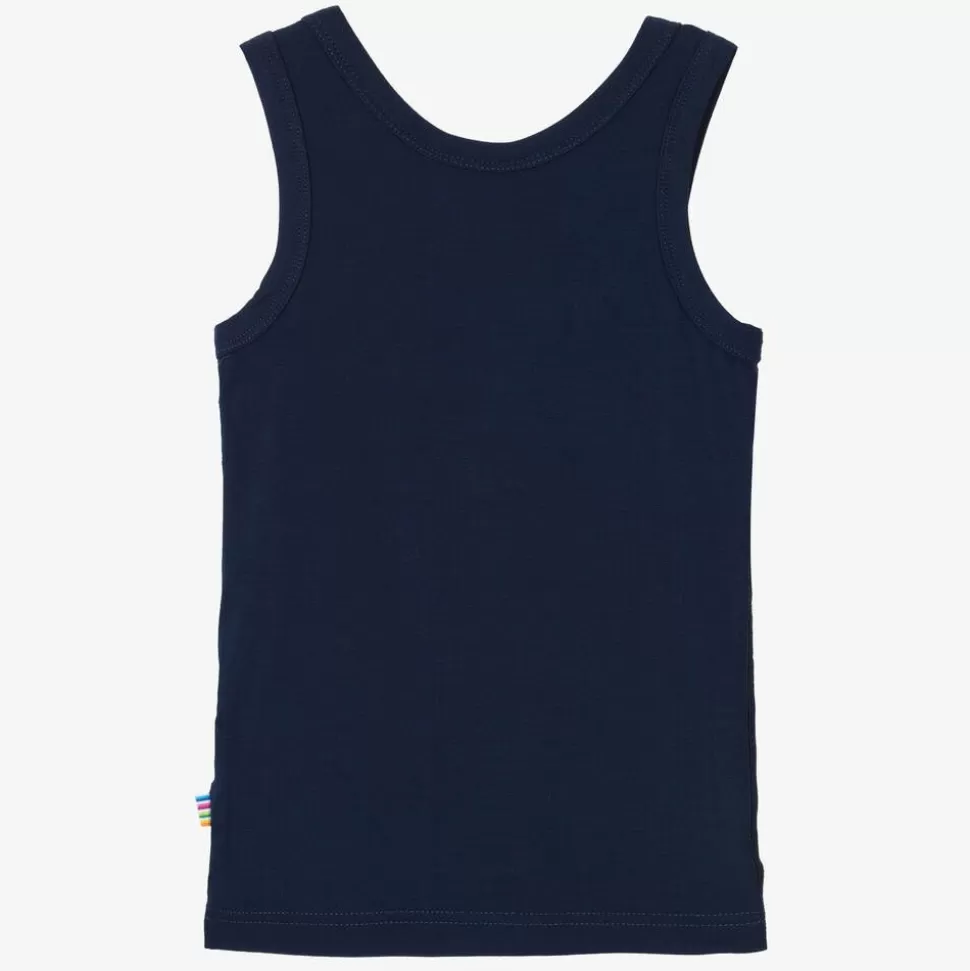 Joha Blue Organic Viscose Bamboo Vest^BOY Underwear