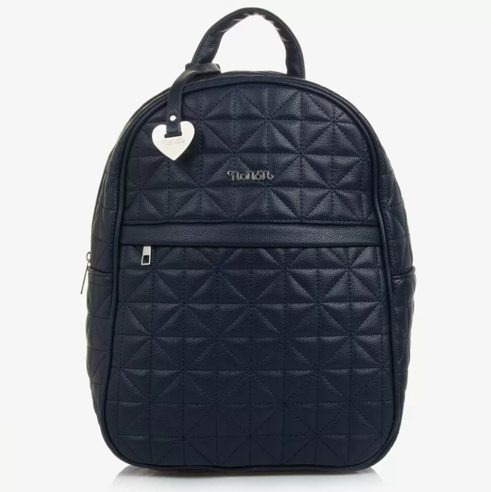 Nanán Blue Quilted Changing Backpack (34cm)^ Bags