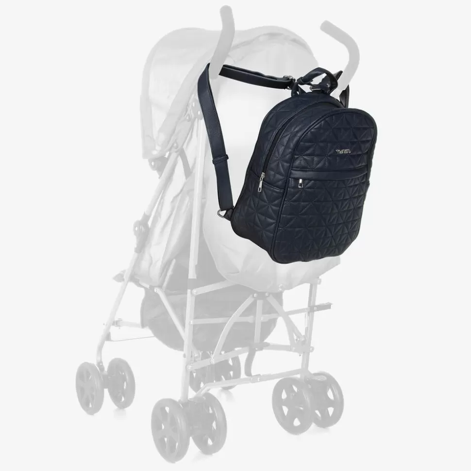 Nanán Blue Quilted Changing Backpack (34cm)^ Bags