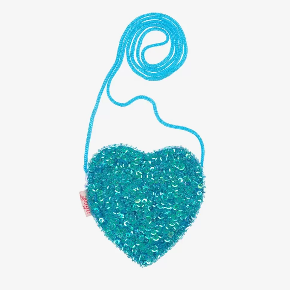 Souza Blue Sequin Purse (11cm)^ Bags