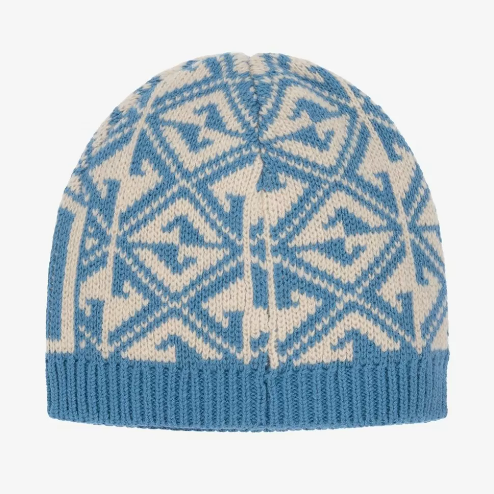 Gucci Blue Wool GG Logo Baby Hat^ Hats