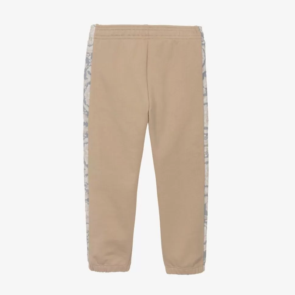 Versace Boys Beige Cotton Barocco Joggers^BOY Trousers