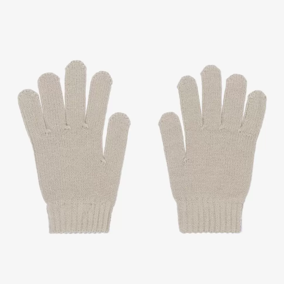 Mayoral Boys Beige Knitted Gloves^BOY Gloves & Mittens