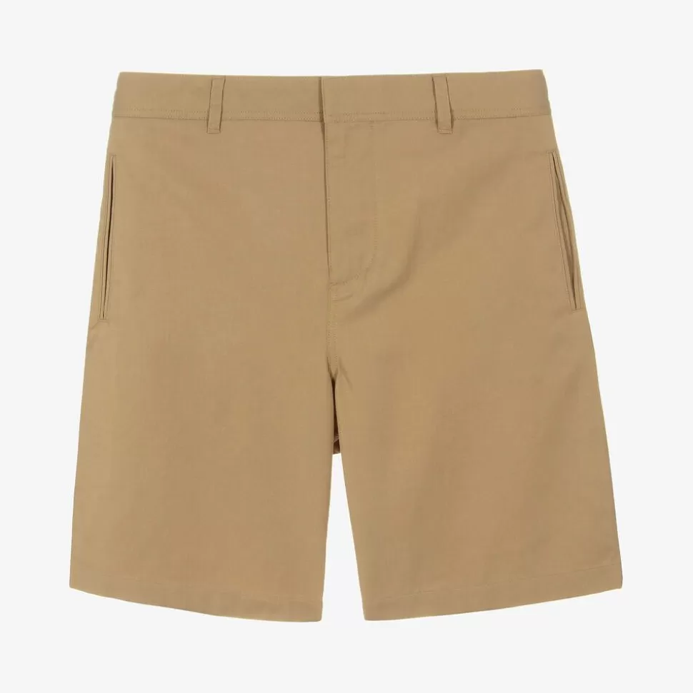 Burberry Boys Beige Twill Shorts^BOY Shorts
