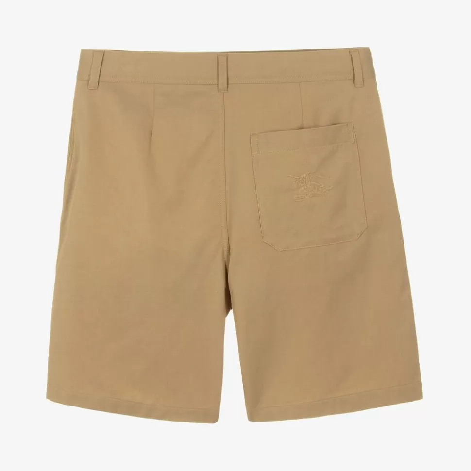 Burberry Boys Beige Twill Shorts^BOY Shorts