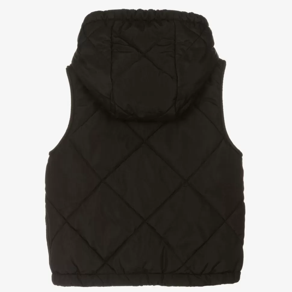 Burberry Boys Beige Vintage Check Reversible Gilet^BOY Coats & Jackets
