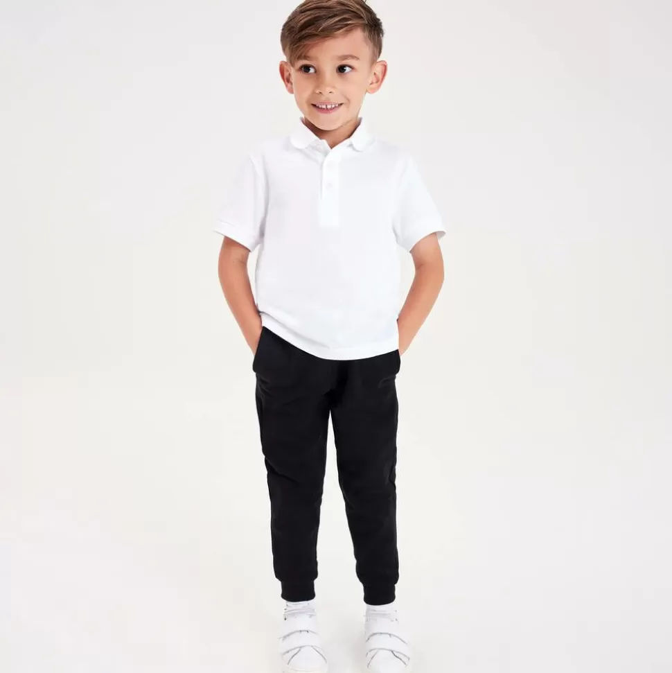 Childrensalon Essentials Boys Black & Grey Organic Joggers (2 Pack)^BOY Trousers