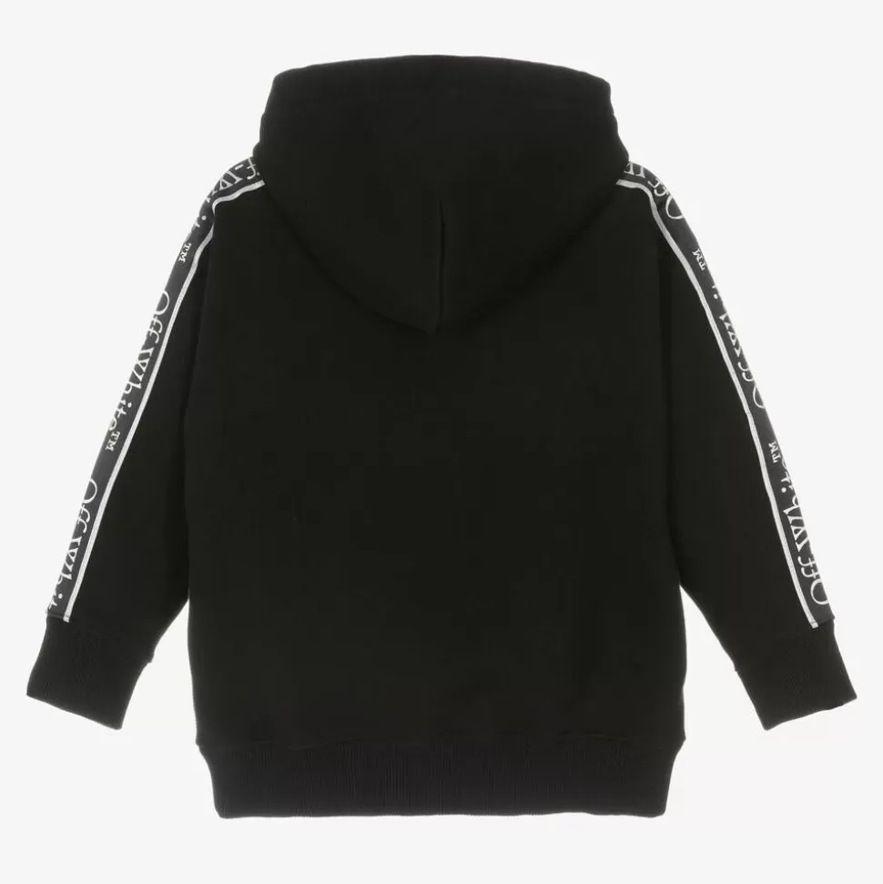 Off-White Boys Black Bookish Logo Hoodie^BOY Tops