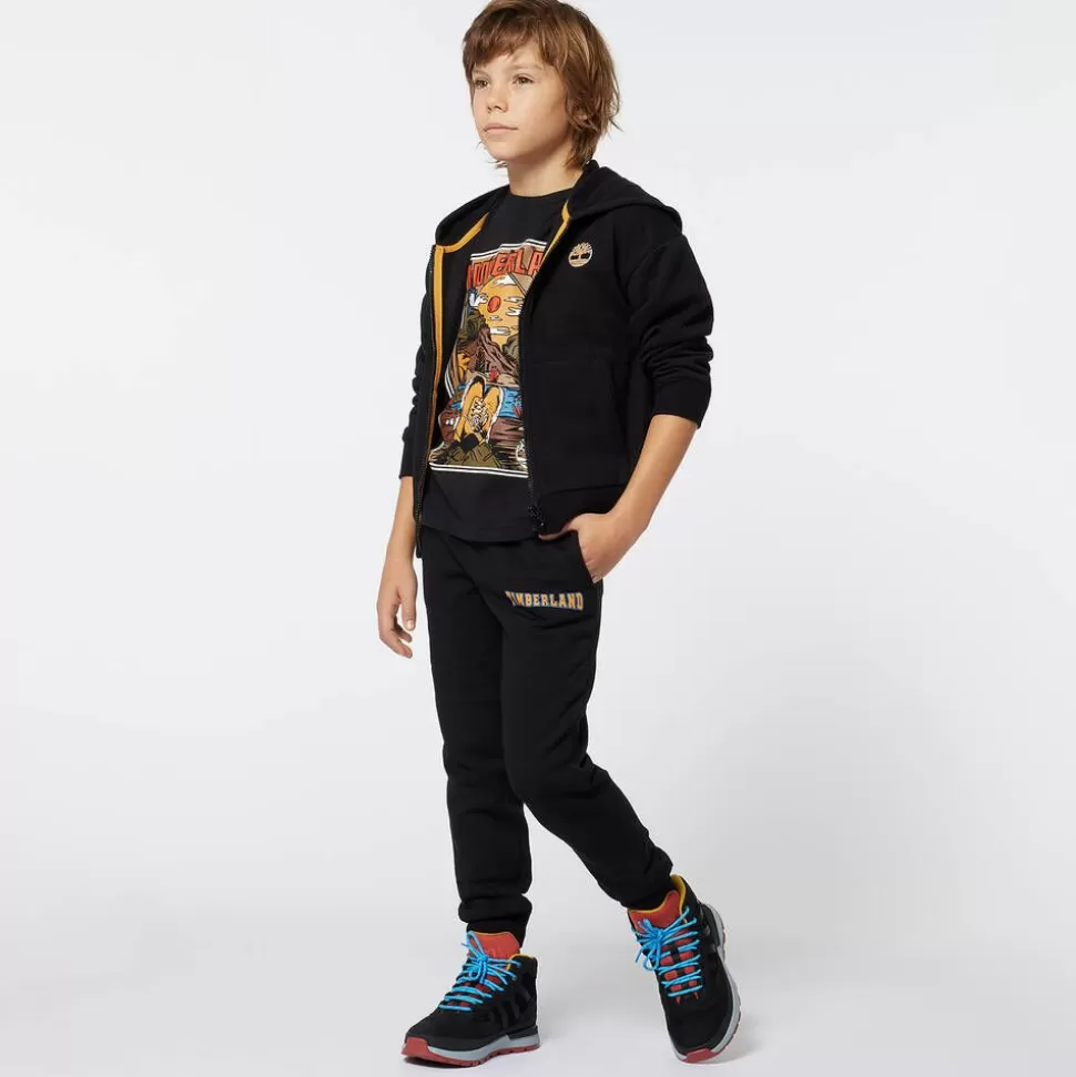 Timberland Boys Black Graphic T-Shirt^BOY Tops