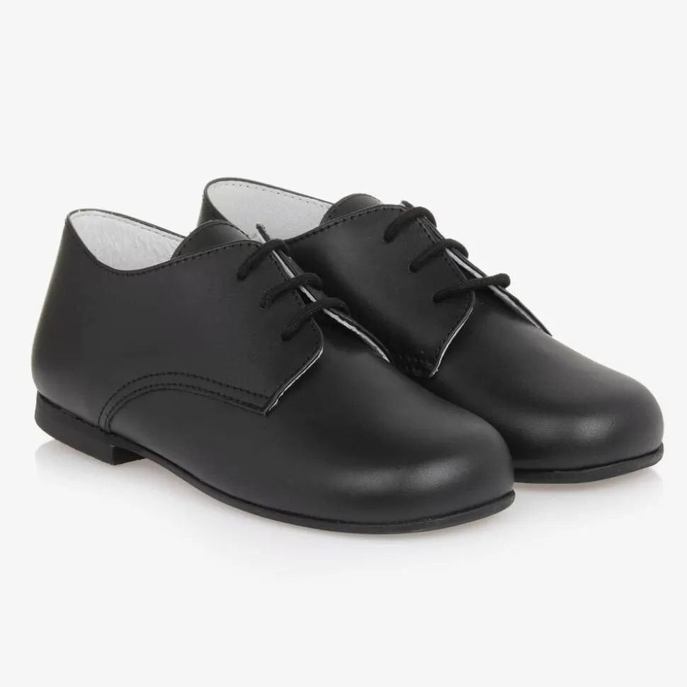 Beatrice amp; George Boys Black Lace-Up Leather Shoes^BOY Traditional Shoes | Brogues
