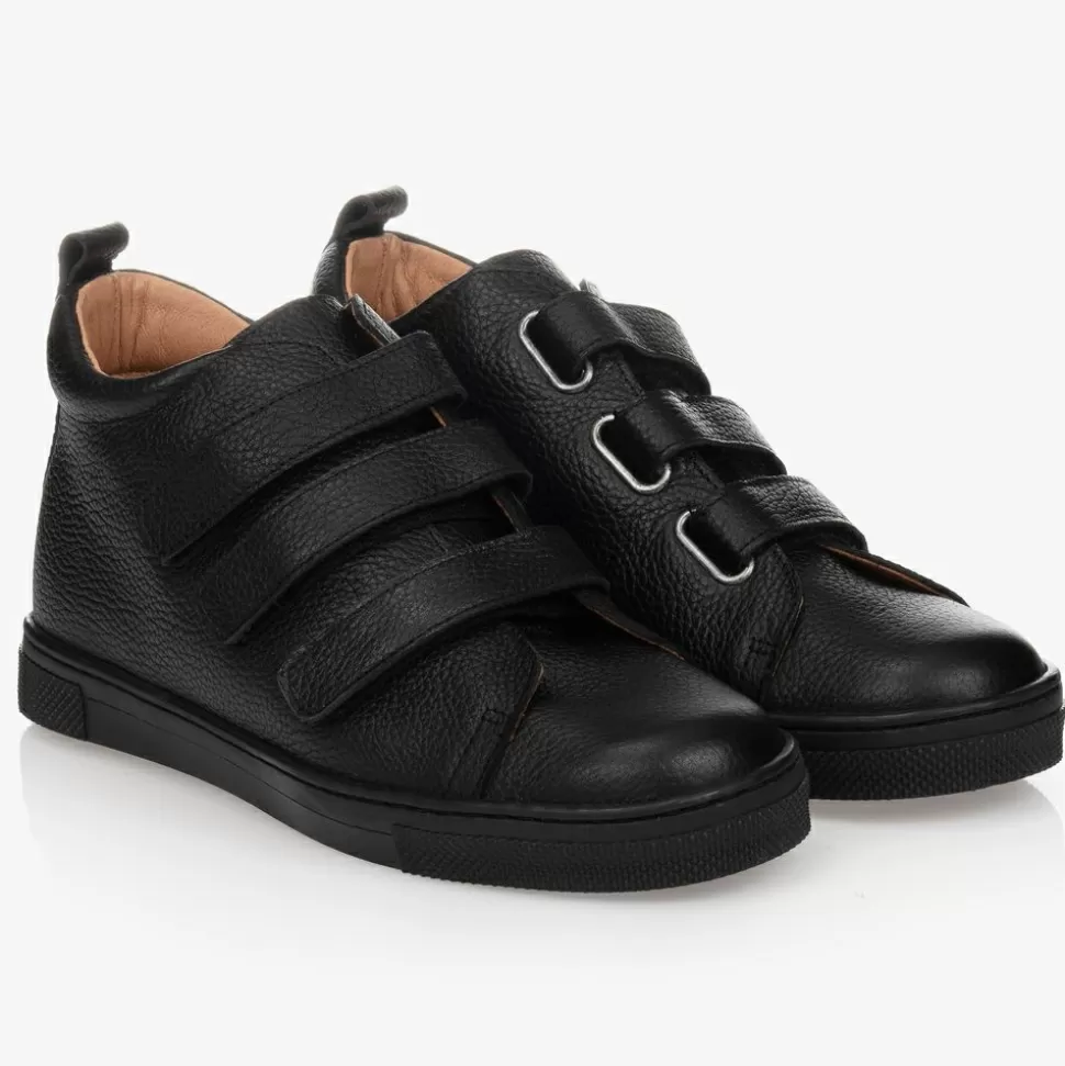 Childrens Classics Boys Black Leather Ankle Boots^BOY School Shoes | Boots