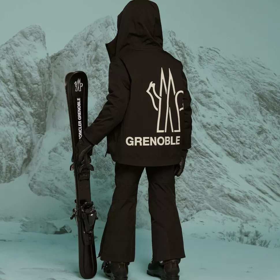 Moncler Enfant Boys Black Moriond Ski Jacket^BOY Snowwear