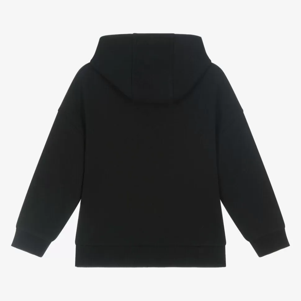 Timberland Boys Black Organic Cotton Hoodie^BOY Tops