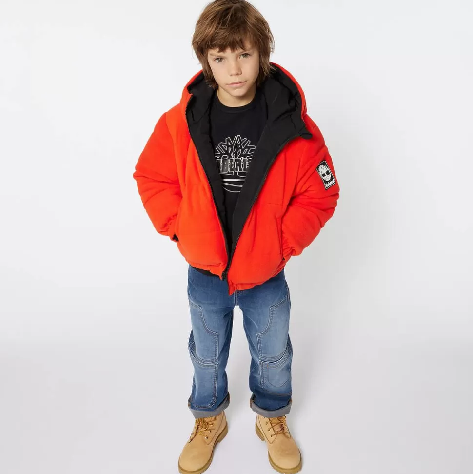 Timberland Boys Black Organic Cotton Top^BOY Tops