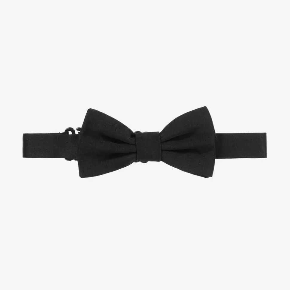 Dolce amp; Gabbana Boys Black Silk Bow Tie^BOY Clothing Accessories