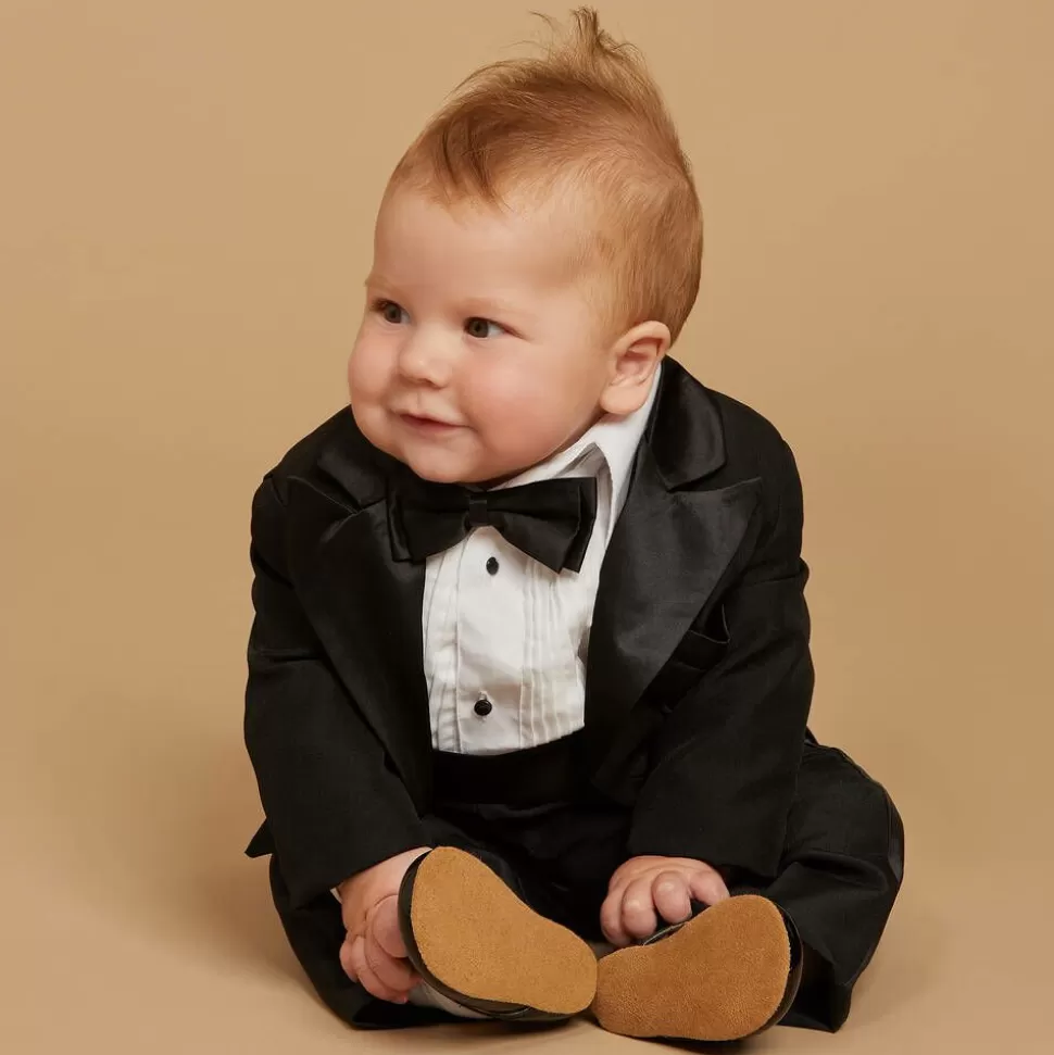 Beau KiD Boys Black Tuxedo Suit^BOY Suits