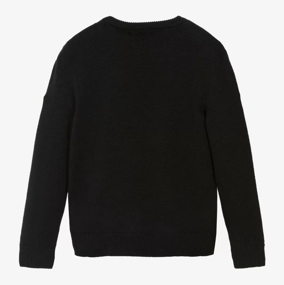 Dolce amp; Gabbana Boys Black Wool Knit Sweater^BOY Tops