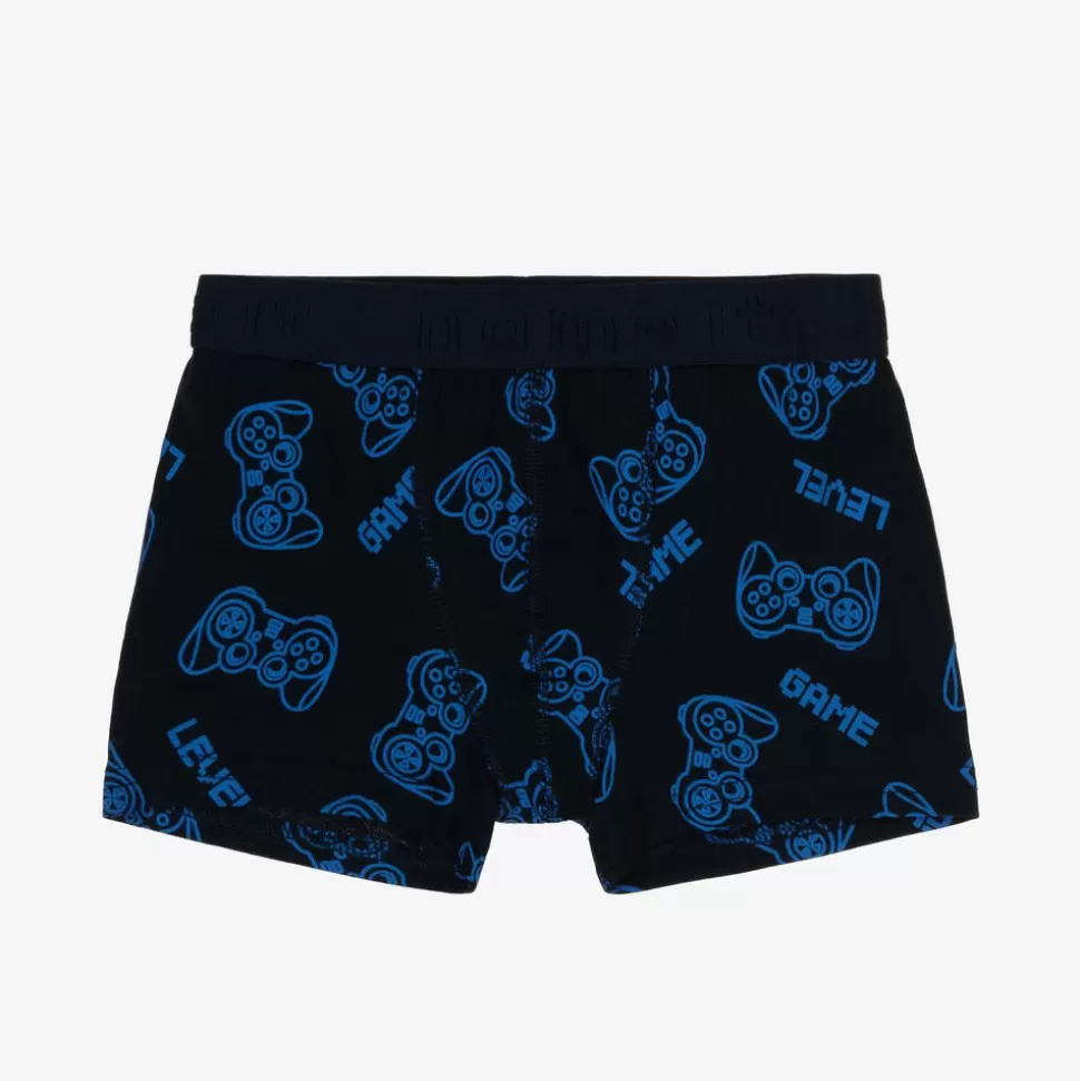NAME IT Boys Blue Cotton Boxers (3 Pack)^BOY Underwear