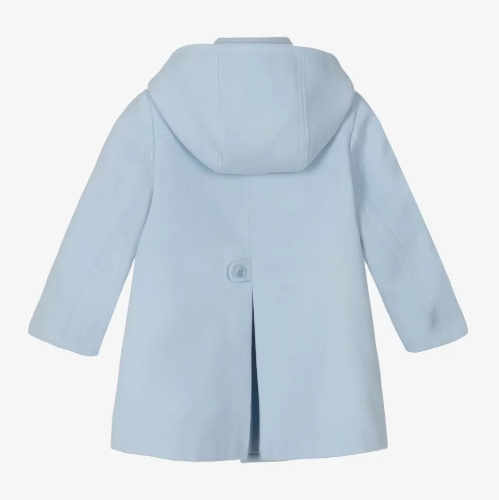 Sarah Louise Boys Blue Hooded Coat^BOY Coats & Jackets