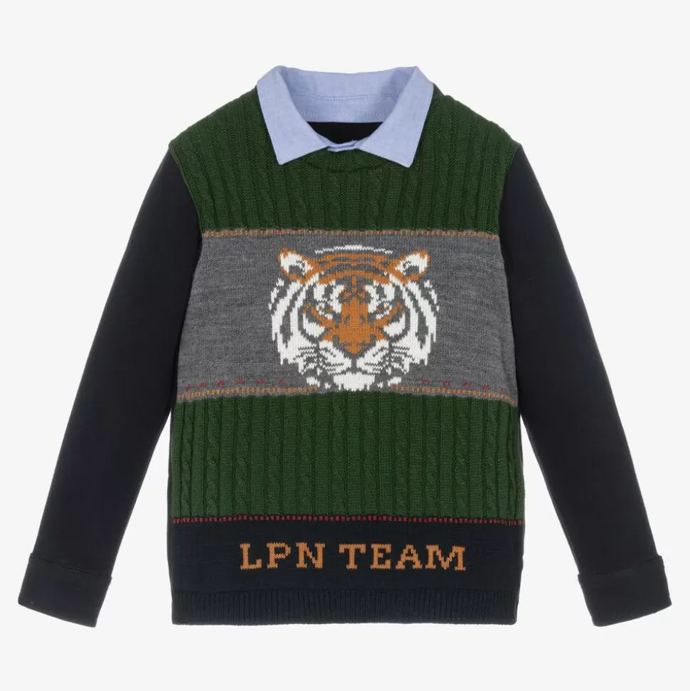 Lapin House Boys Blue Jersey & Knitted Sweatshirt^BOY Tops