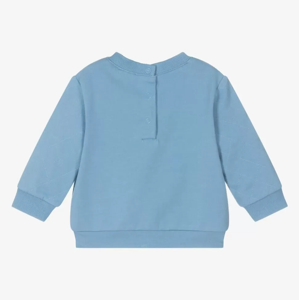 Carrément Beau Boys Blue Organic Cotton Fox Sweatshirt^BOY Tops