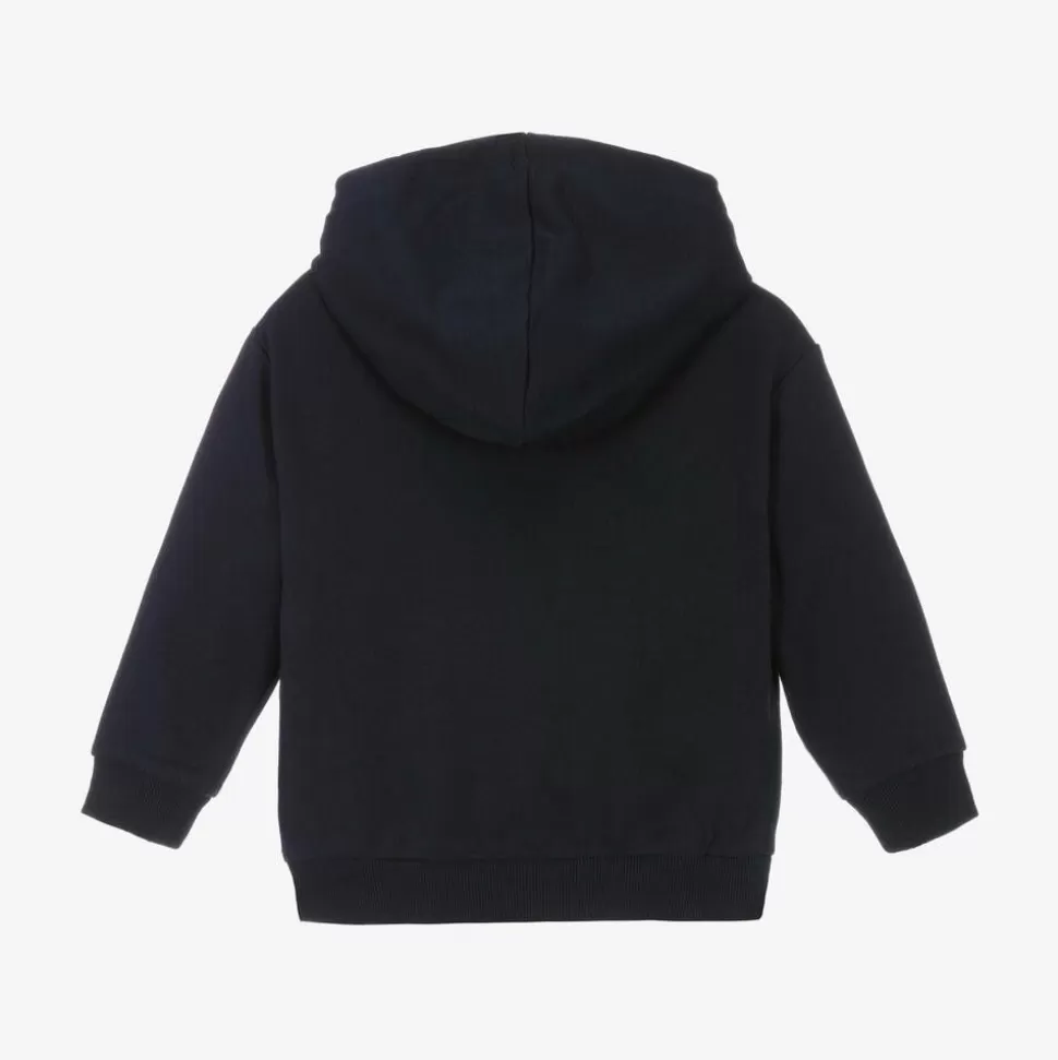 Mayoral Boys Blue Zip-Up Hooded Top^BOY Tops