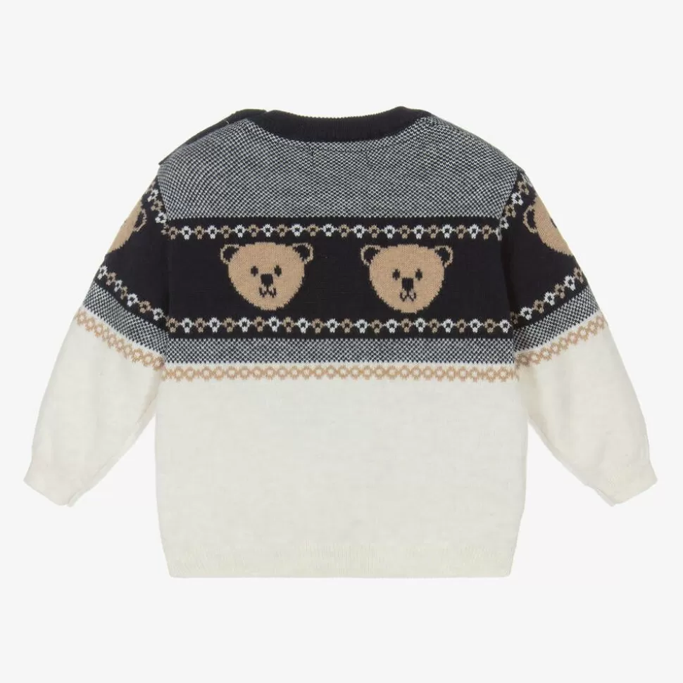 Mayoral Boys Cotton & Wool Knit Sweater^BOY Tops
