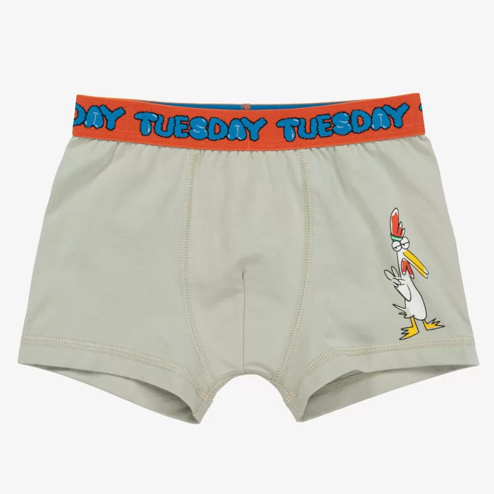 Stella McCartney Kids Boys Cotton Animal Boxer Shorts (7 Pack)^BOY Underwear