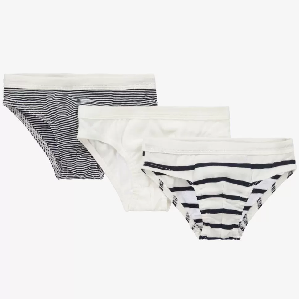 Petit Bateau Boys Cotton Pants (3 Pack)^BOY Underwear