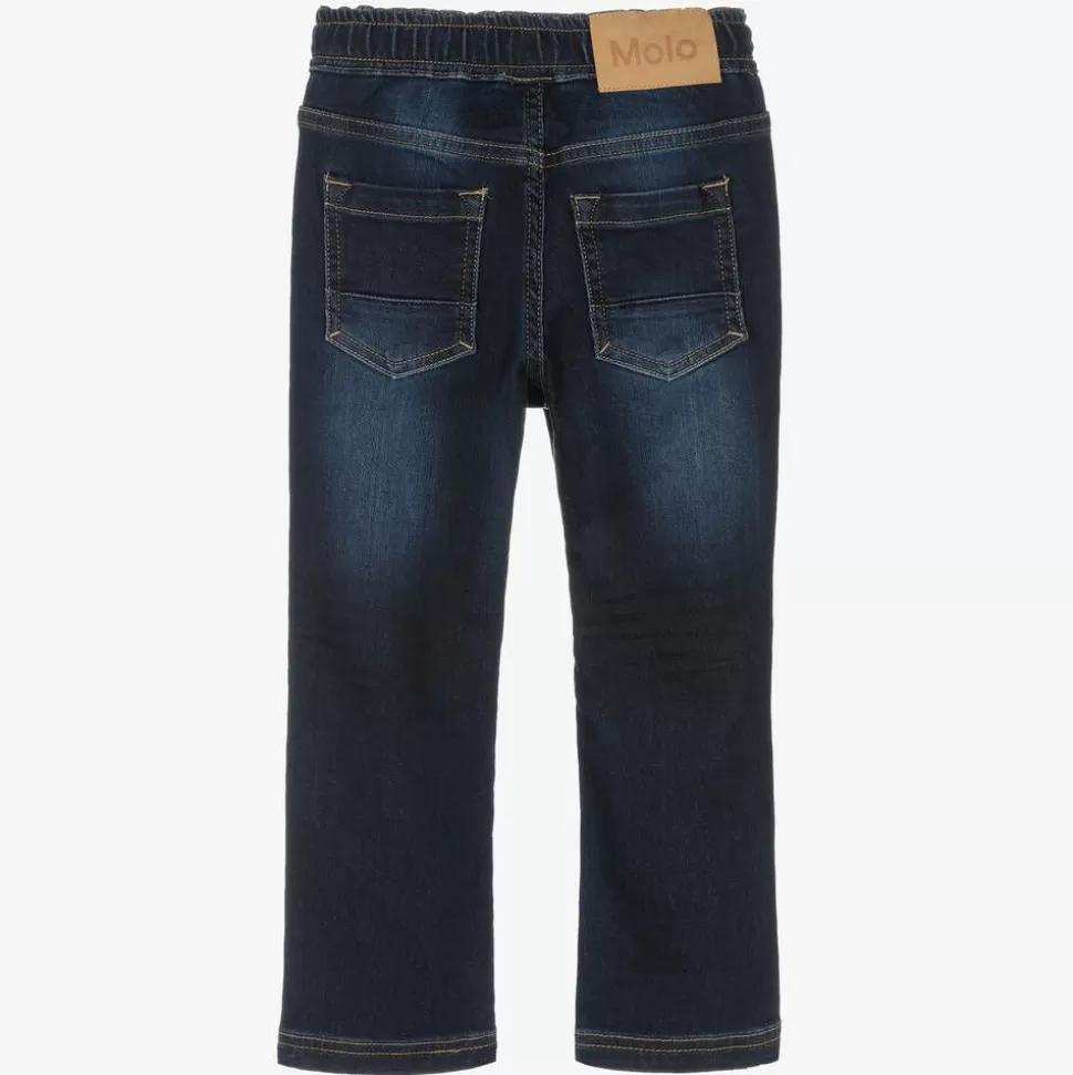 Molo Boys Dark Blue Straight Jeans^BOY Trousers