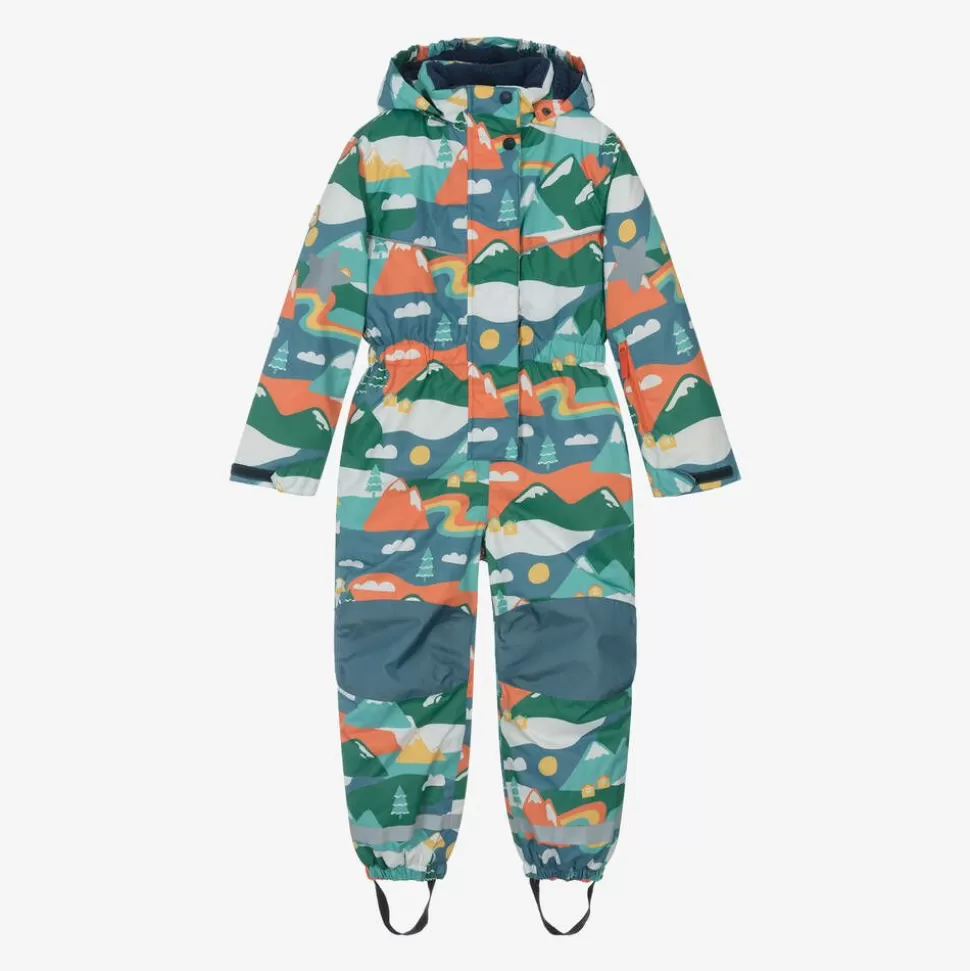 Frugi Boys Green Alpine Snowsuit^BOY Snowwear