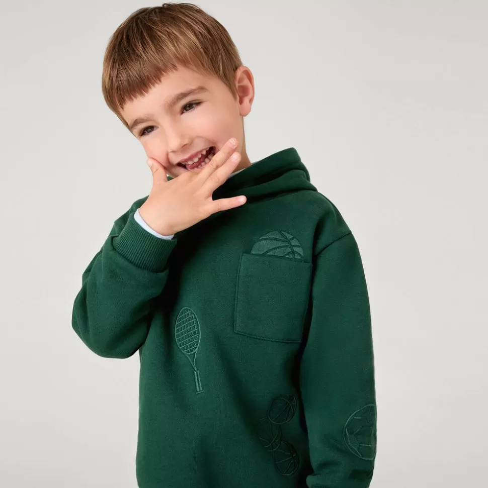 Mayoral Boys Green Cotton Hoodie^BOY Tops