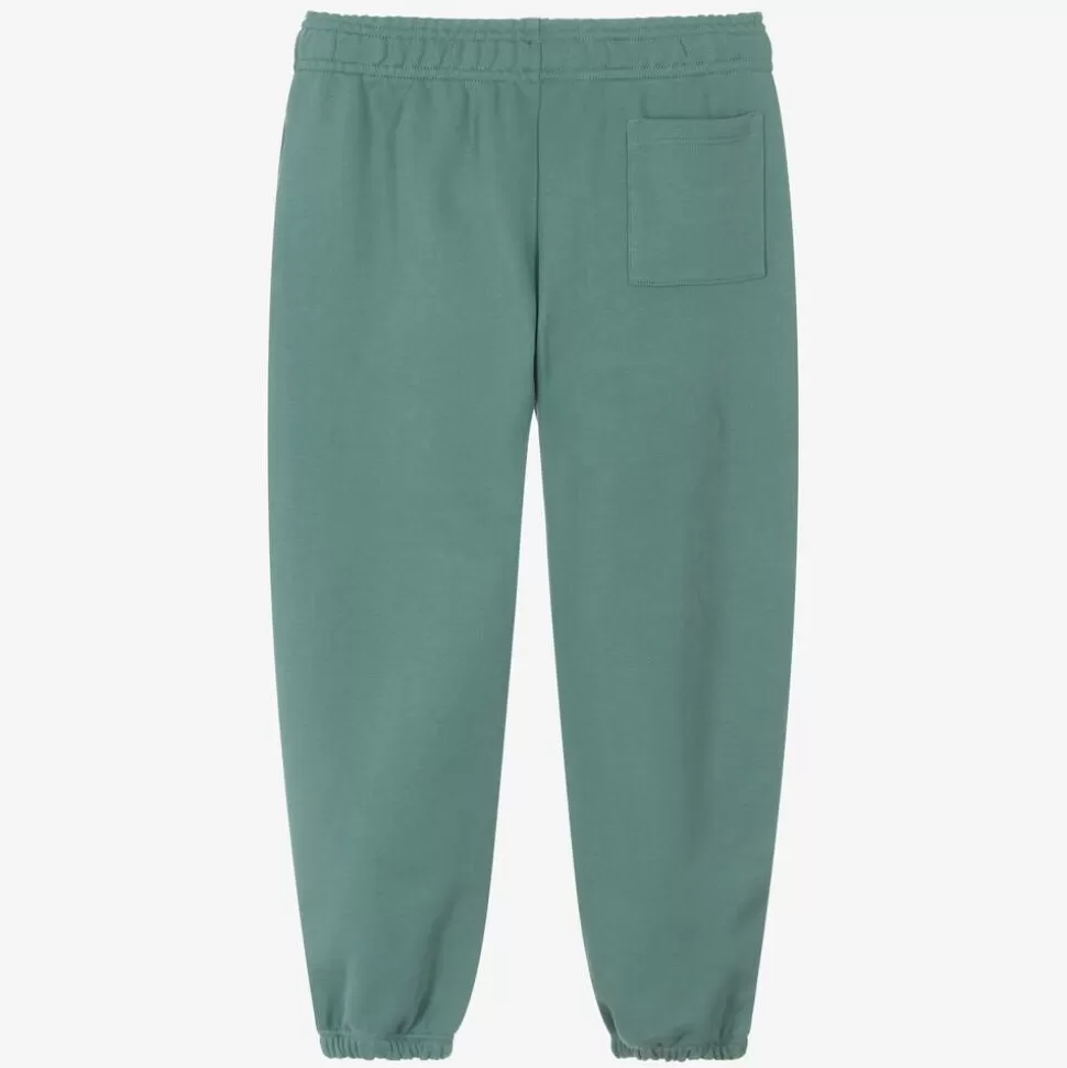 Versace Boys Green Cotton Joggers^BOY Trousers