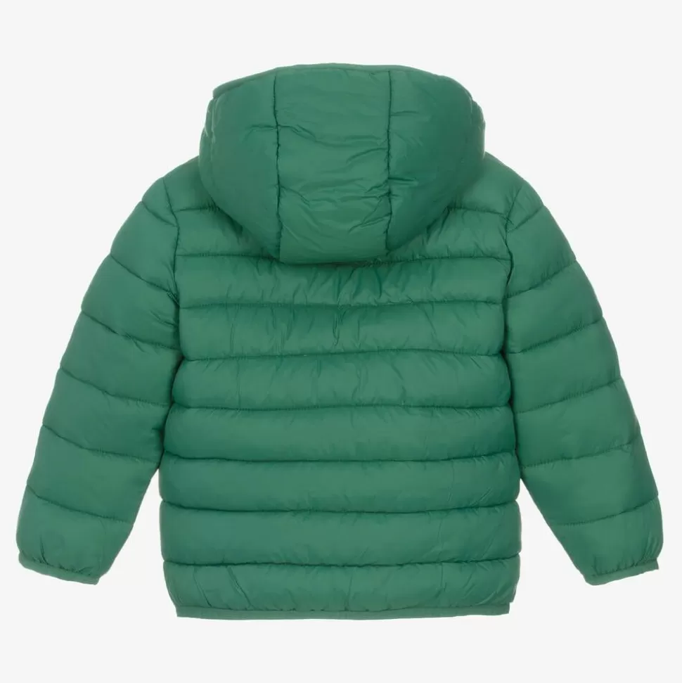 Mayoral Boys Green Hooded Puffer Jacket^BOY Coats & Jackets