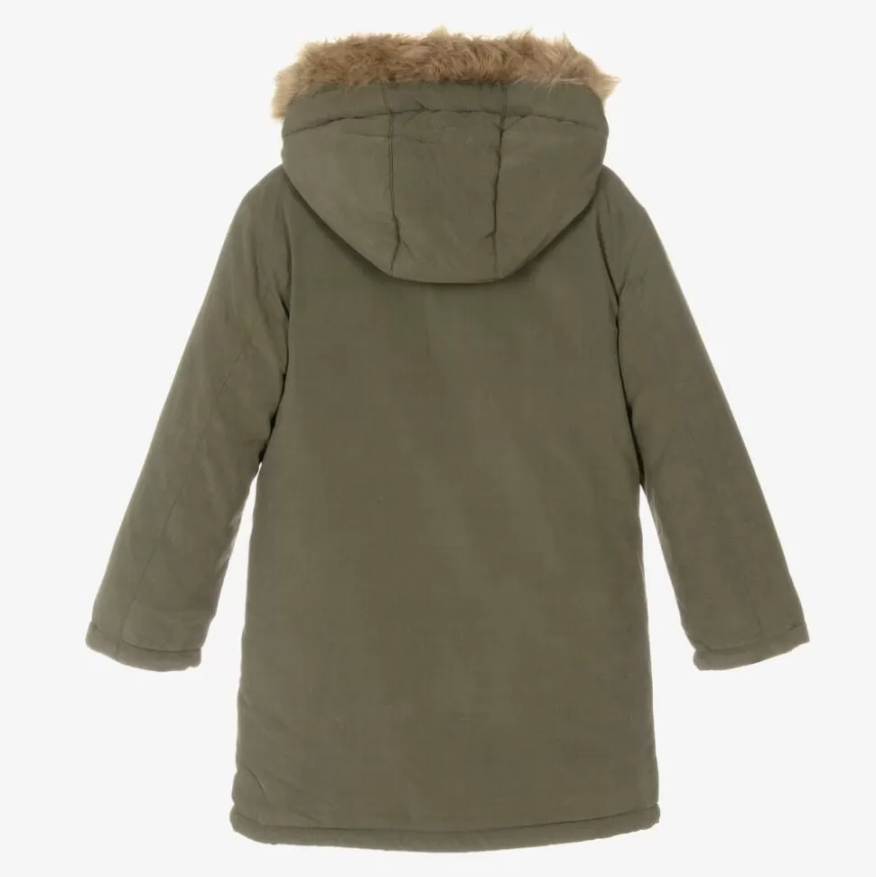 Mayoral Boys Green Parka Coat^BOY Coats & Jackets