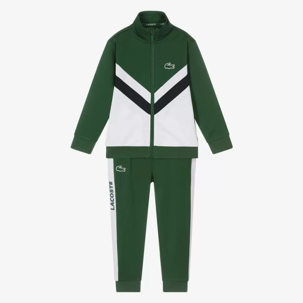 Lacoste Boys Green Tennis Tracksuit^BOY Tracksuits