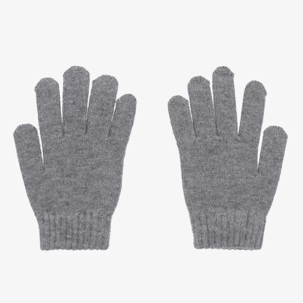 Mayoral Boys Grey Knitted Gloves^BOY Gloves & Mittens