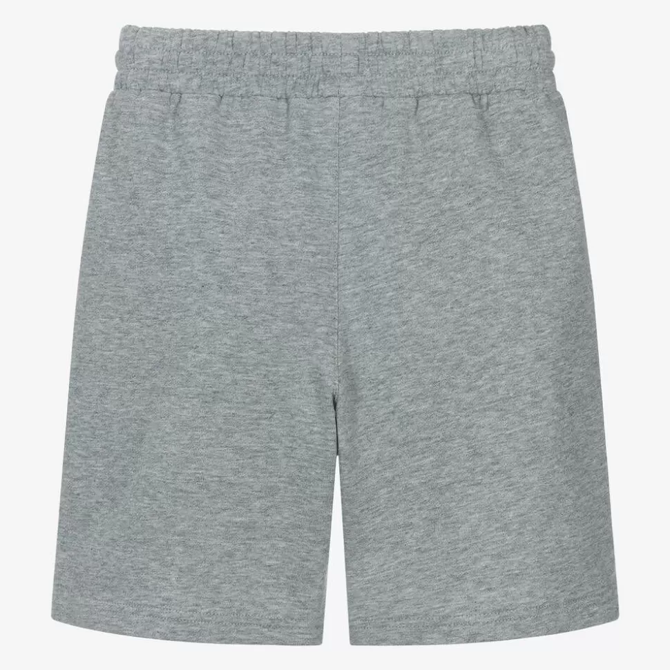 KENZO KIDS Boys Grey Marl Cotton Shorts^BOY Shorts