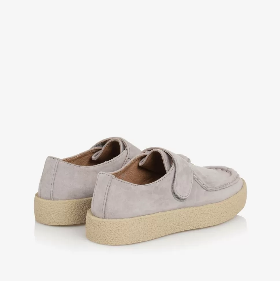 Age of Innocence Boys Grey Suede Leather Loafers^BOY Loafers & Moccasins | Loafers & Moccasins
