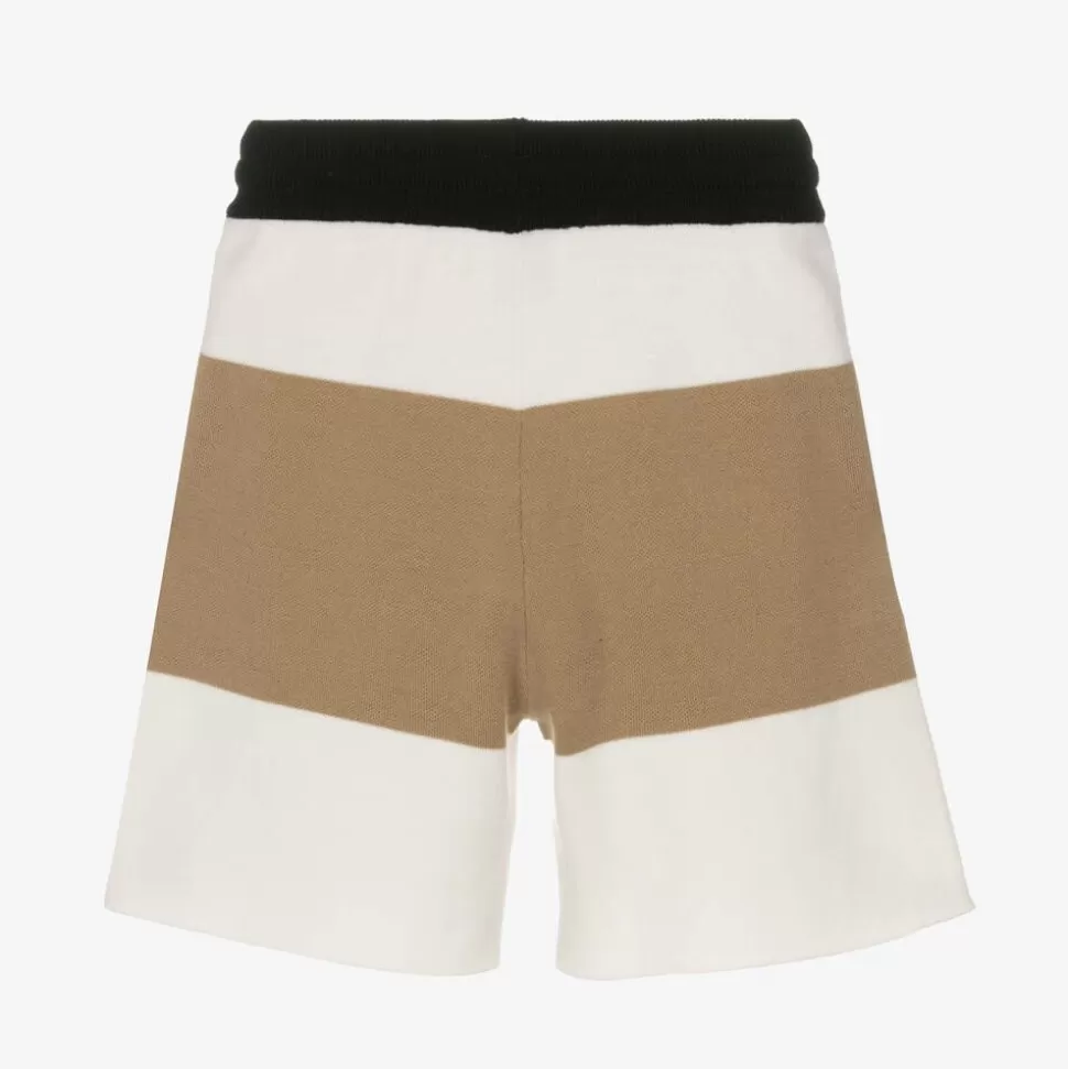 Burberry Boys Icon Stripe Wool Shorts^BOY Shorts