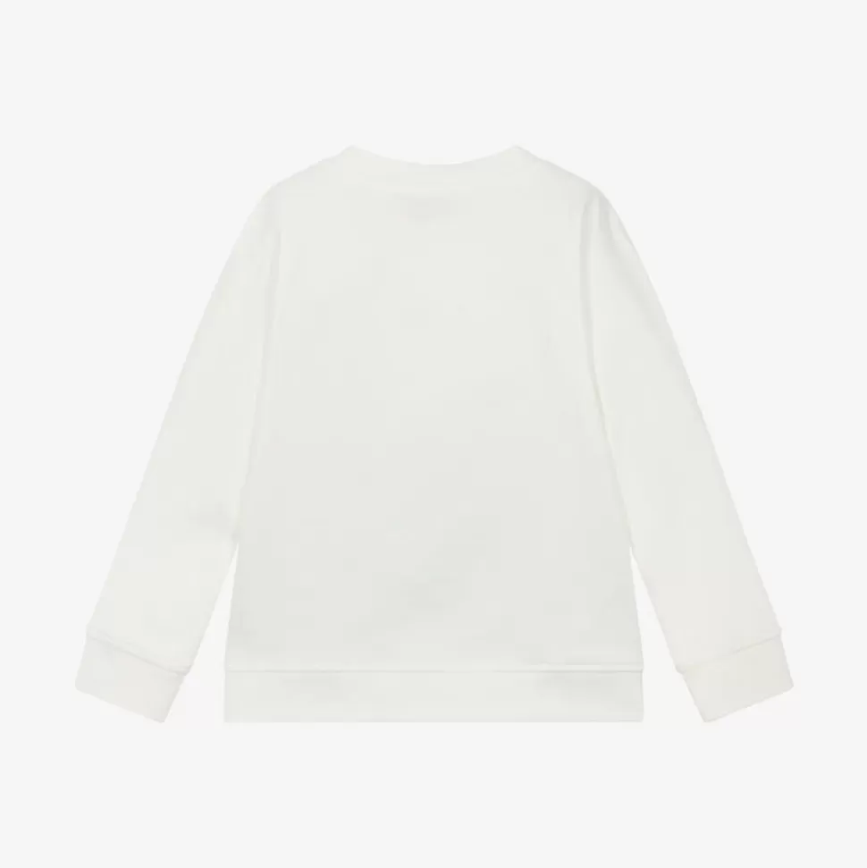 Stella McCartney Kids Boys Ivory Cotton Frog Sweatshirt^BOY Tops