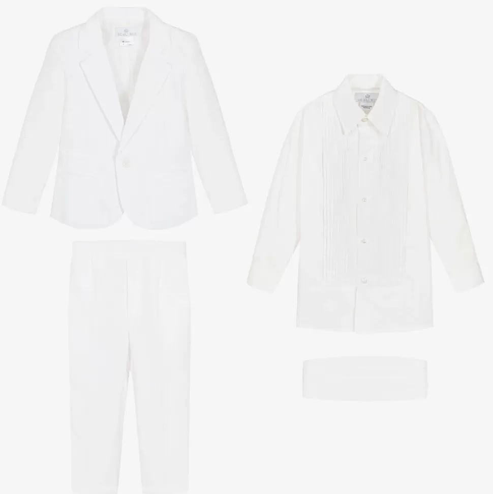 Beau KiD Boys Ivory Tuxedo Suit^BOY Suits