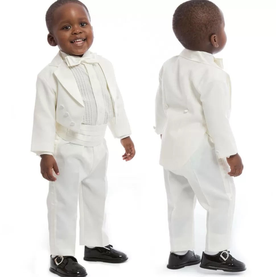 Romano Boys Ivory Tuxedo Suit^BOY Suits