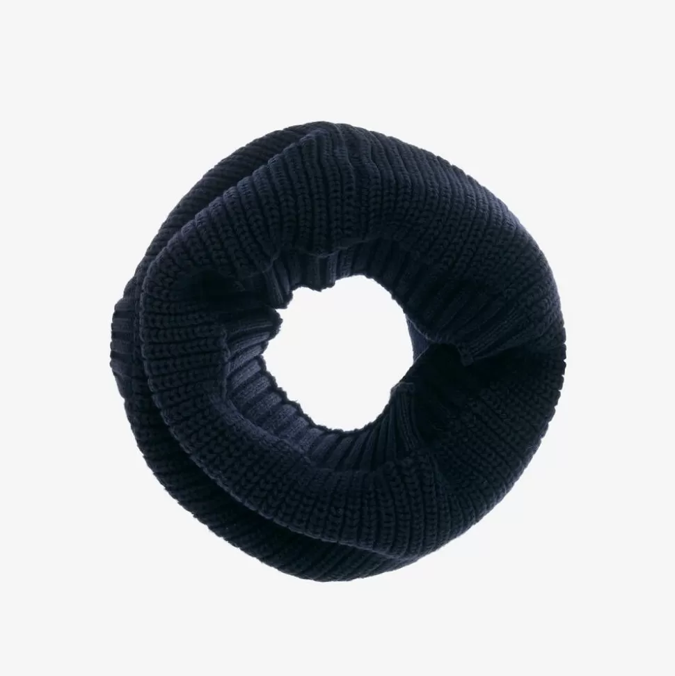 Mayoral Boys Navy Blue Cotton Knit Snood^BOY Scarves